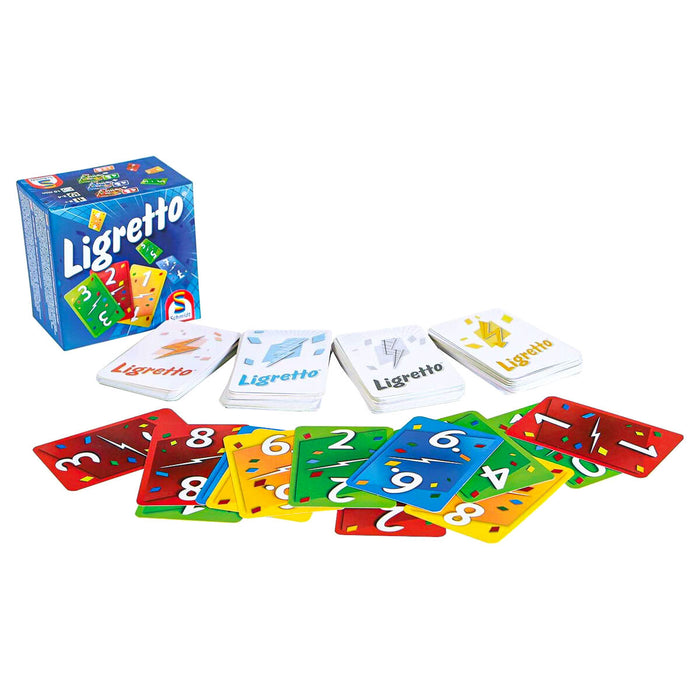 Ligretto Card Game Blue Edition