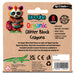 Booghe Organic Glitter Block Crayons (8 Colours)