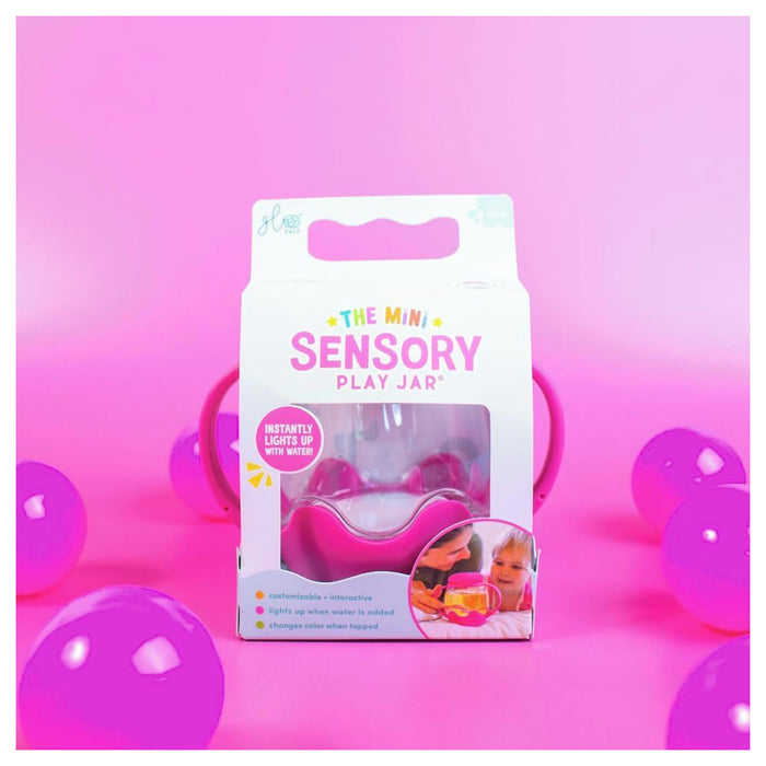 Glo Pals The Mini Sensory Play Jar Pink
