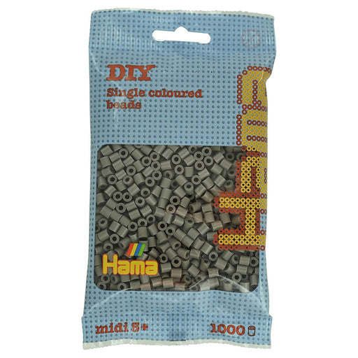 Hama Taupe Grey Midi Beads (1000 Pack)
