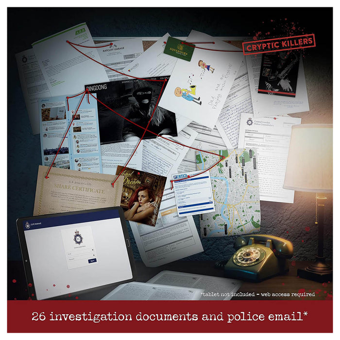 Cryptic Killers: Murder of a Musician Case File Game