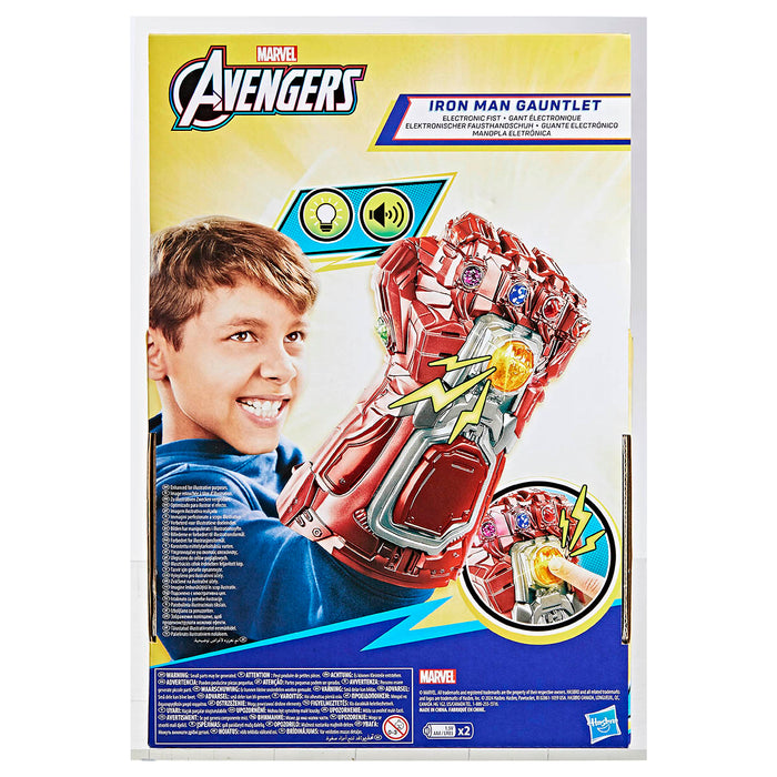 Marvel Avengers: Iron Man Gauntlet Electronic Fist Roleplay Toy