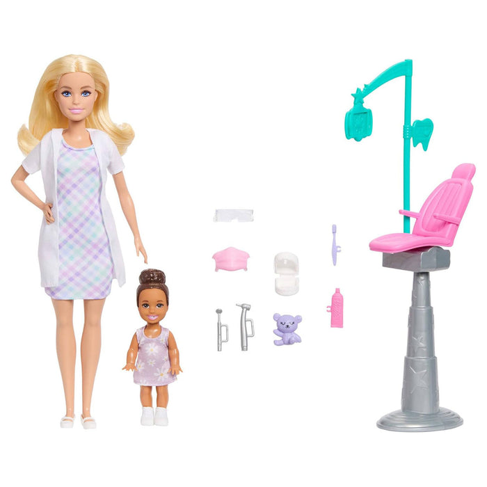 Barbie Careers Dentist Doll Set