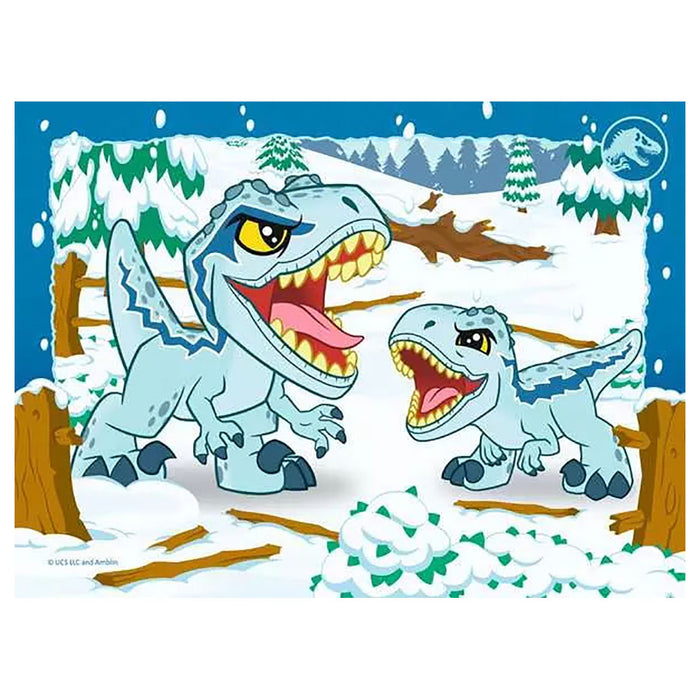 Ravensburger Jurassic World Explorers 4 in a Box Jigsaw Puzzles 