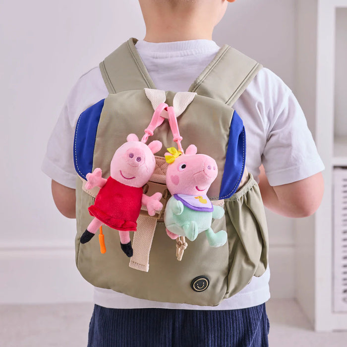 Peppa Pig Baby Evie Plush Keychain 