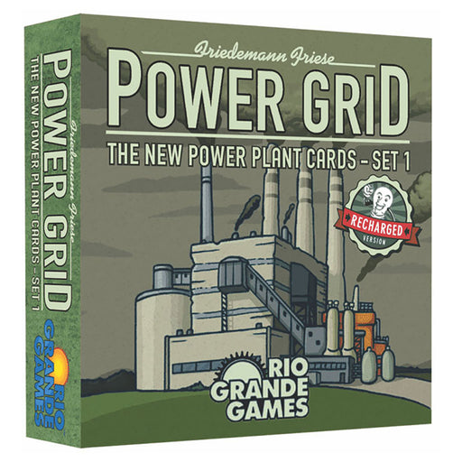 Power Grid: The New Power Plant Cards Set 1 Recharged Version Game Expansion