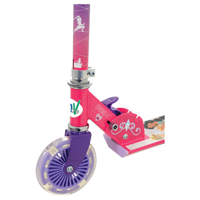 Disney Princess Folding In-Line Scooter with Light Up Wheels