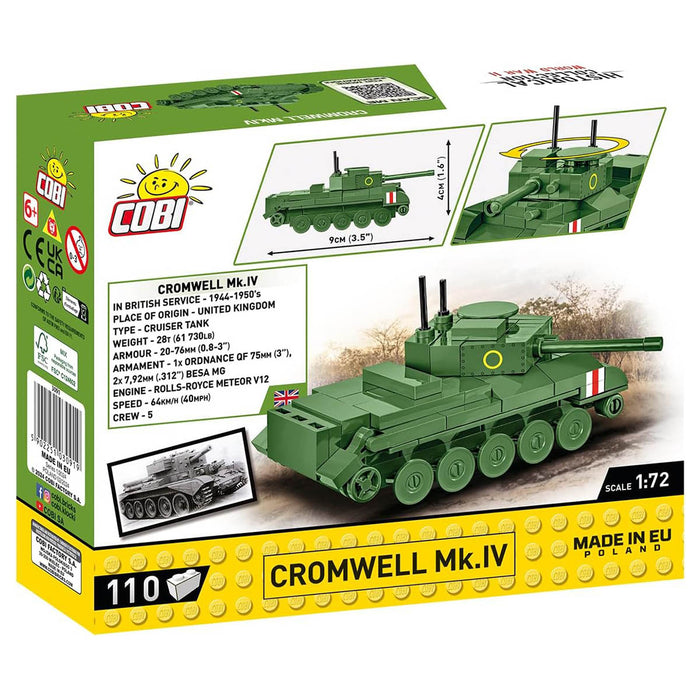 COBI Historical Collection WW2 Cromwell Mk.IV Tank Building Set