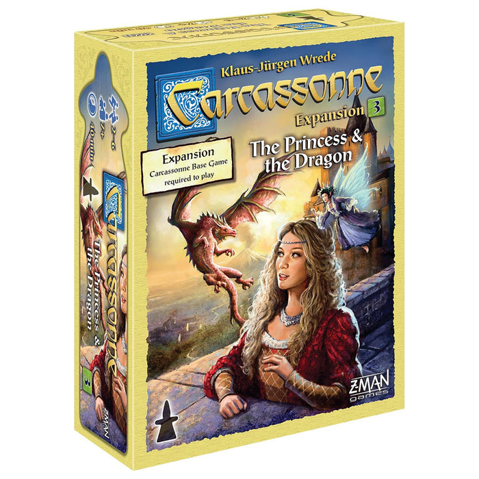 Carcassonne: The Princess and the Dragon (Expansion 3) Game