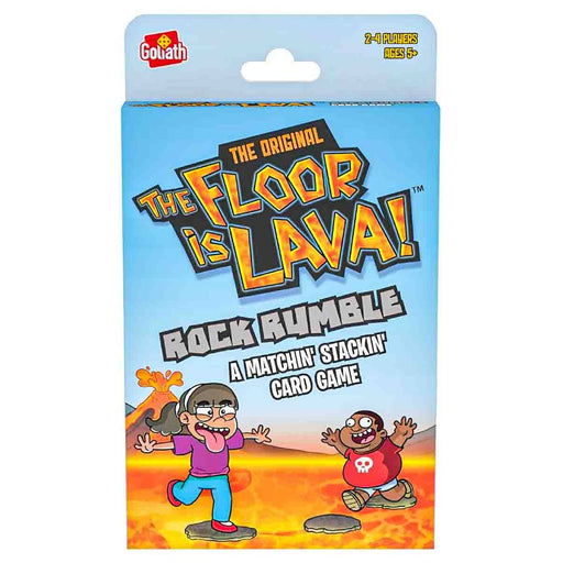 The Floor is Lava Rock Rumble Card Game