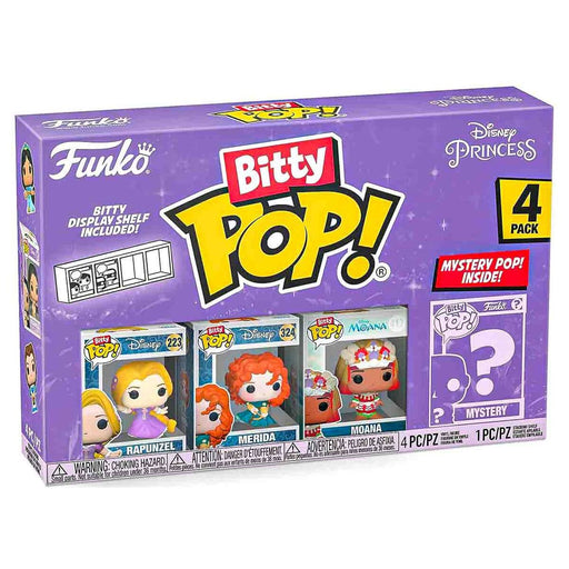 Funko Bitty Pop! Disney Princess Mini Figures Series 4 (4 Pack)