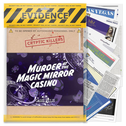 Cryptic Killers: Murder at the Magic Mirror Casino Game