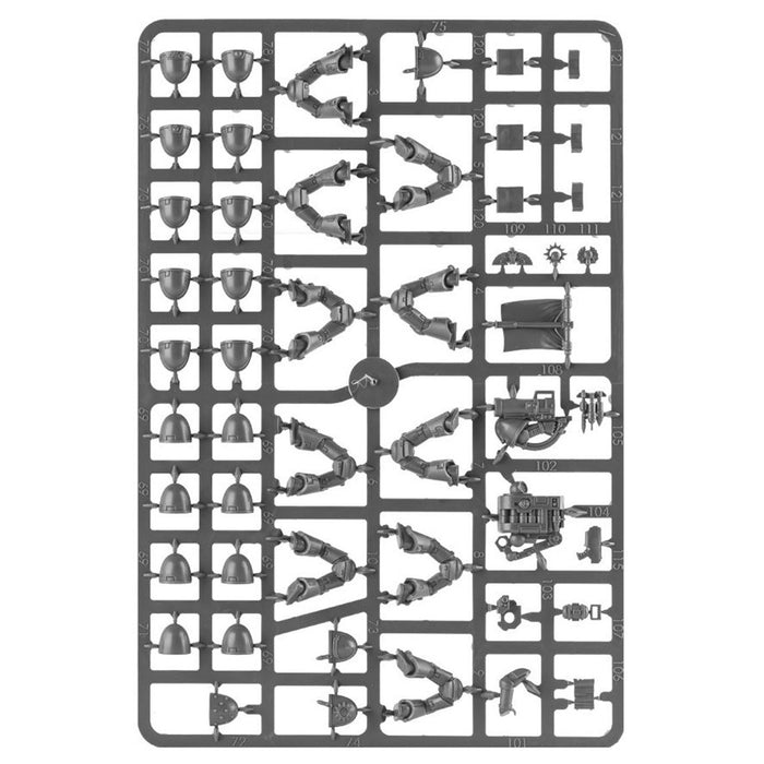 Warhammer 40,000: Space Marines Tactical Squad Miniatures Set