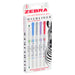 Zebra Mildliner 5 Pack Cool & Refined Pens