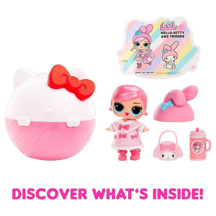 L.O.L Surprise! Loves Hello Kitty and Friends Tots (styles vary)