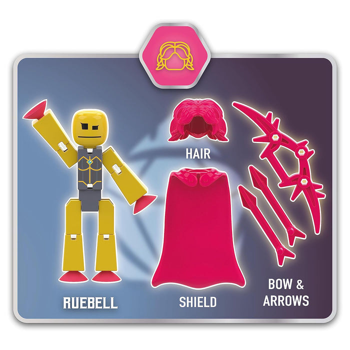 StikBot Legendz Valor & Ruebell Figures (2 Pack)