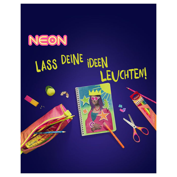 Maped Rubber NEON x2 Blister