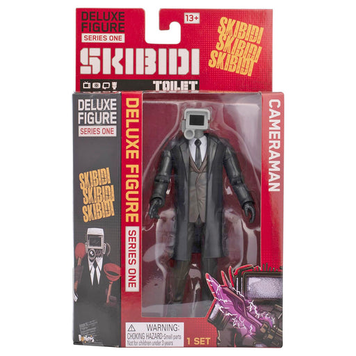 Skibidi Toilet Cameraman Deluxe Figure Series One