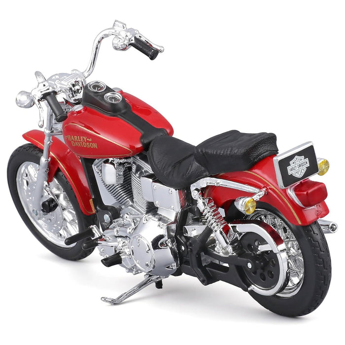Maisto Harley Davidson Dous-40's 1997 FXDL Dyna Low Rider & 1993 FLSTN Heritage Softail Die-Cast Motorcycles