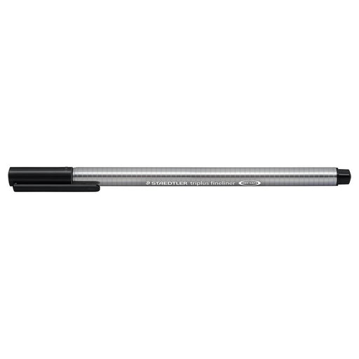 Staedtler Triplus Fineliner Black Pens (6 Pack)