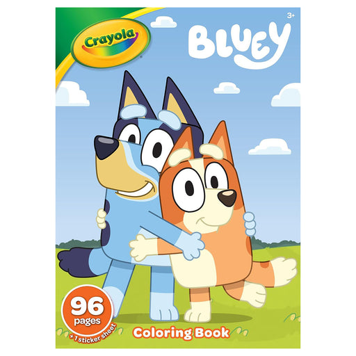 Crayola Bluey Colouring Book