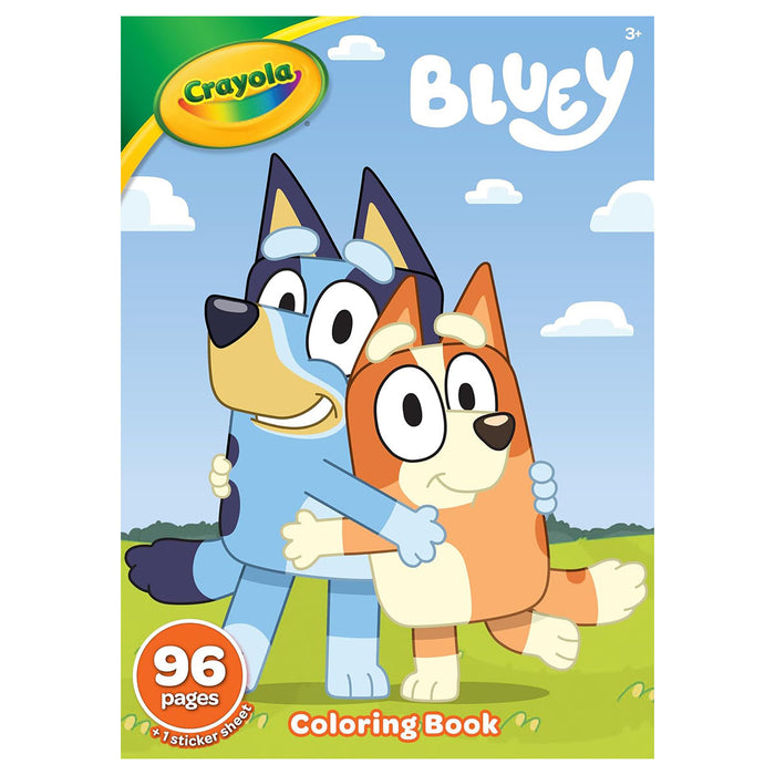 Crayola Bluey Colouring Book