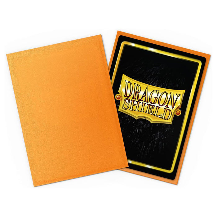 Dragon Shield Matte Sleeves Standard Size - Orange (100)