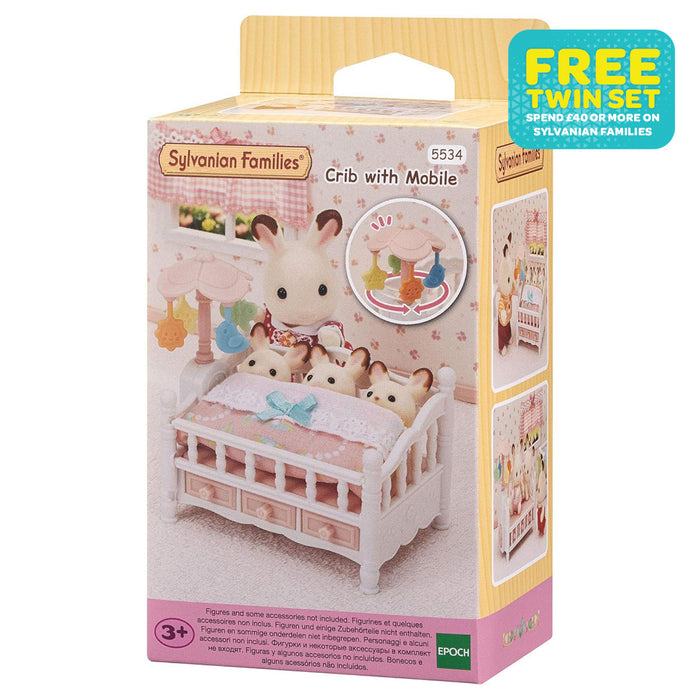 Sylvanian Families Crib with Mobile Set