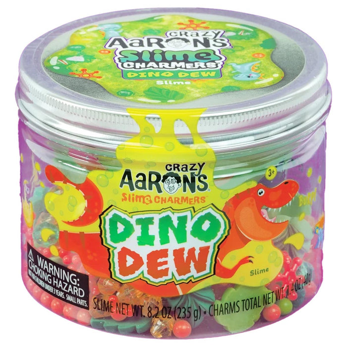 Crazy Aaron's Slime Charmers Dino Dew Slime