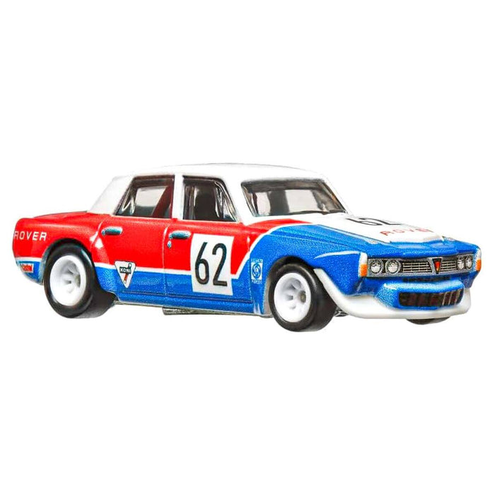 Hot Wheels Car Culture: Team Transport: '70 Rover P6 Group 2 with HW Rally Hauler