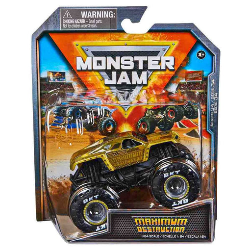 Monster Jam 'Maximum Destruction' (Arena Favourites) 1:64 Truck Series 34