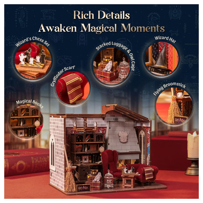 Puremind Harry Potter Gryffindor Common Room Model Kit