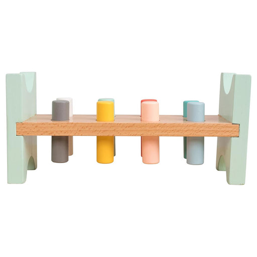TP Owl & Fox Wooden Hammer Bench Set