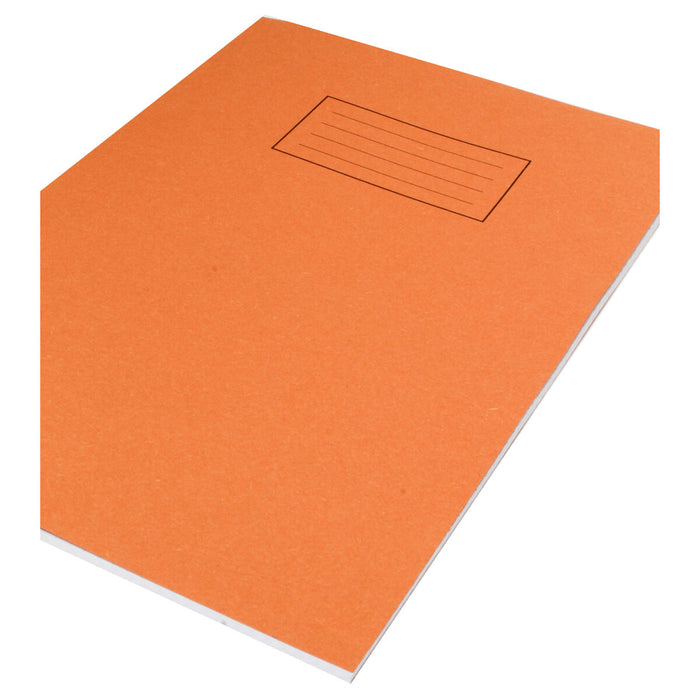 Silvine A4 Orange Exercise Book Square Ruled 80 Pages