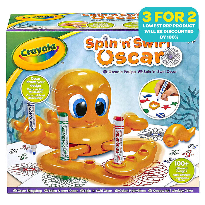 Crayola Spin 'n' Swirl Oscar Drawing Set