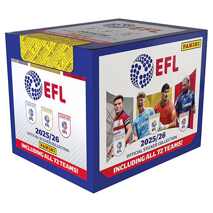 Panini EFL 2025/26 Sticker Collection 36 Pack Box