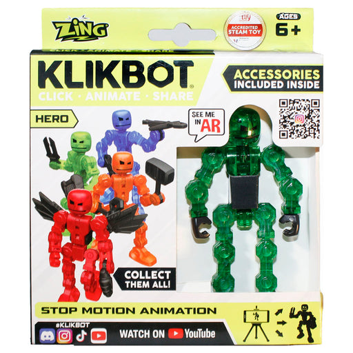 KLIKBOT Stop Motion Animation Figure (styles vary)