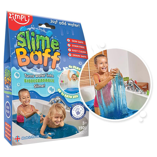 Zimpli Slime Baff Blue Sensory Bath Fun