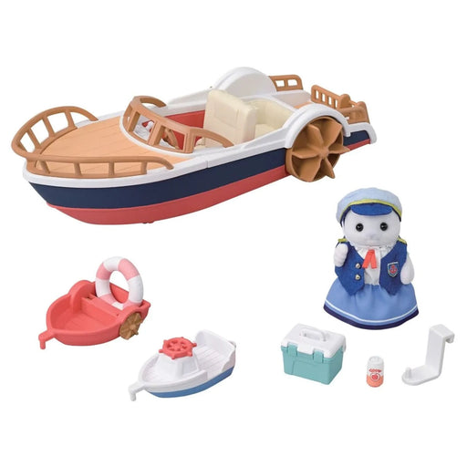 Sylvanian Families Seal Sailor's Leisure Boat Playset