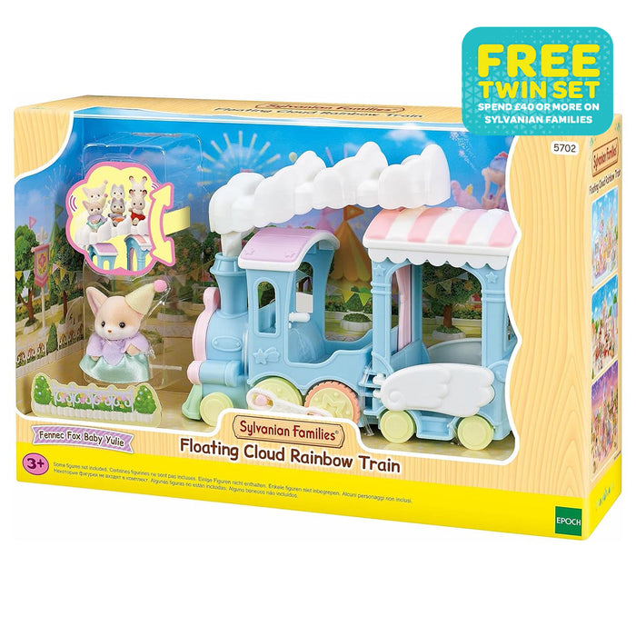 Sylvanian Families Floating Cloud Rainbow Train