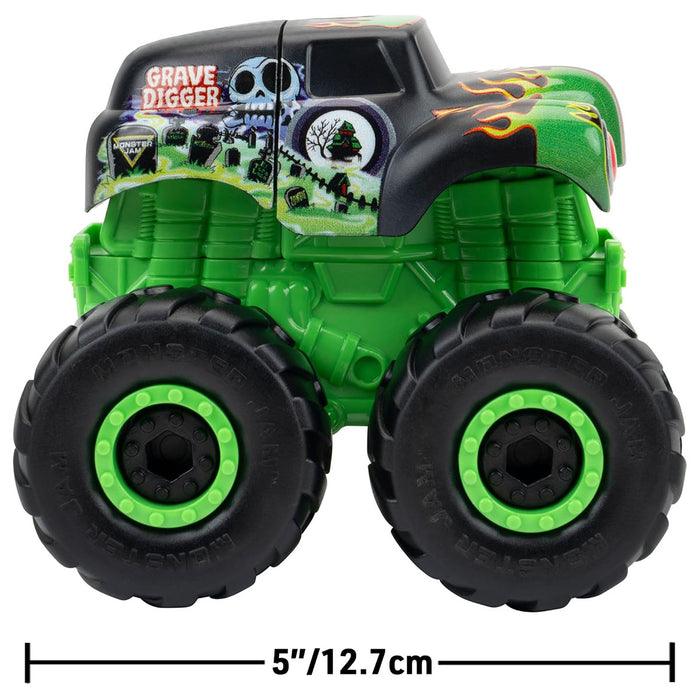 Monster Jam Monstruction Grave Digger Buildable Vehicle