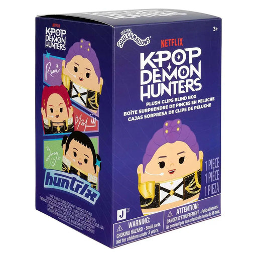 Squishmallows K-POP Demon Hunters Push Clips Blind Box Plush (styles vary)