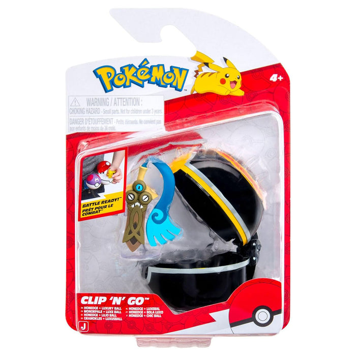 Pokémon Clip 'N' Go Honedge & Luxury Ball