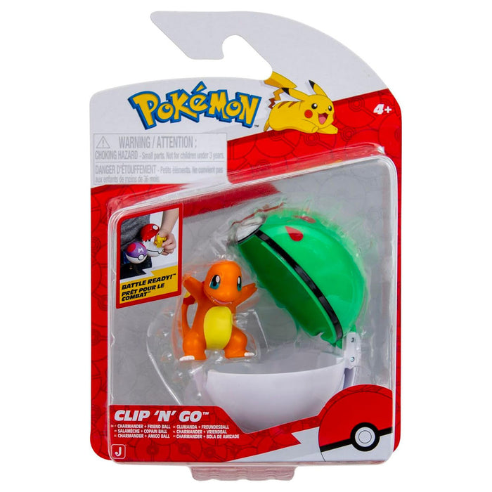 Pokémon Clip ‘N’ Go Charmander & Friend Ball