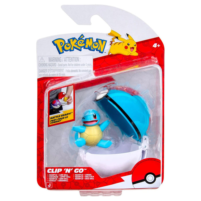 Pokémon Clip ‘N’ Go Squirtle & Lure Ball