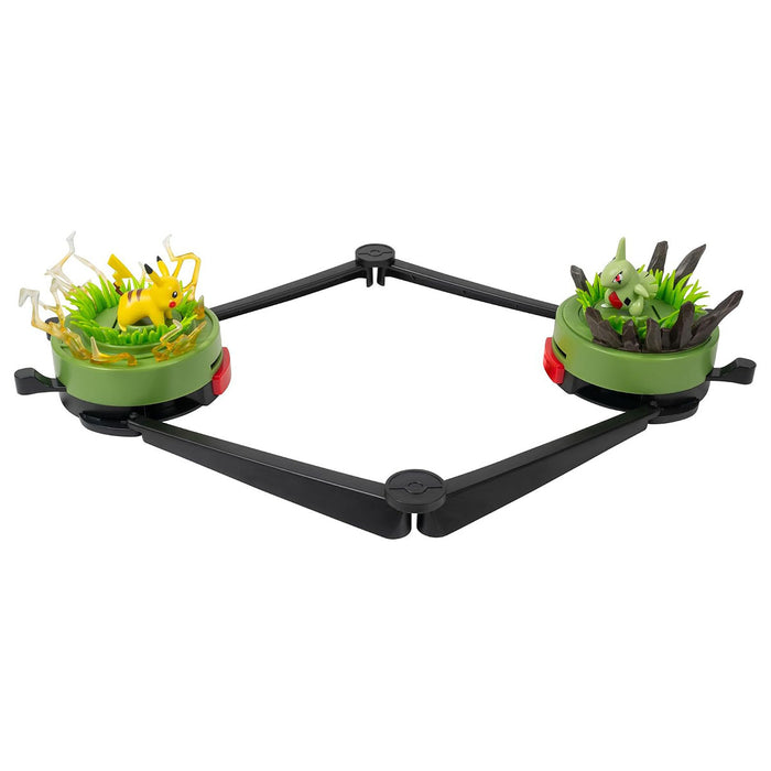 Pokémon Pikachu & Larvitar Battle Disc Showdown Playset