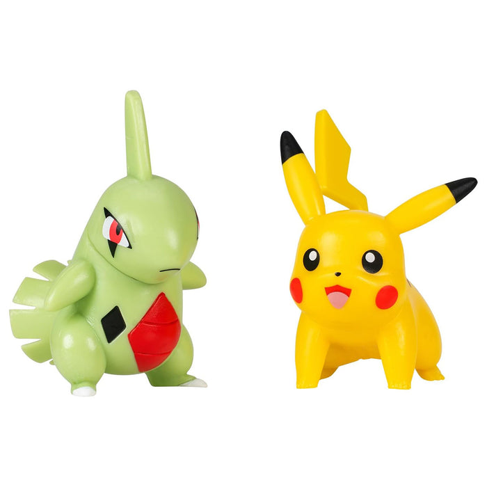 Pokémon Pikachu & Larvitar Battle Disc Showdown Playset