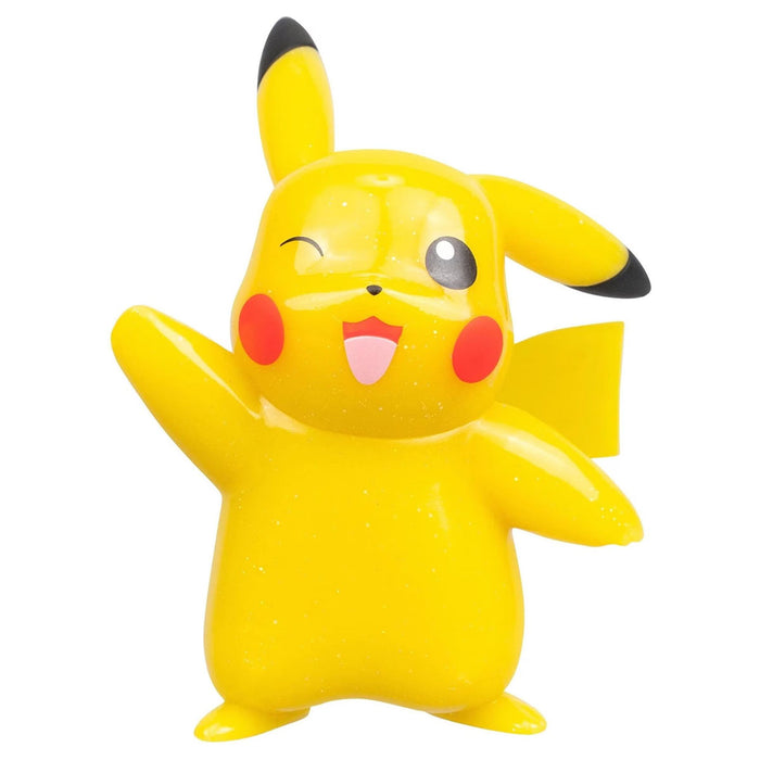 Pokémon 30th Anniversary Pikachu Glitter 3" Battle Figure