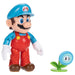 Super Mario Ice Mario with Ice Flower 4" Figure
