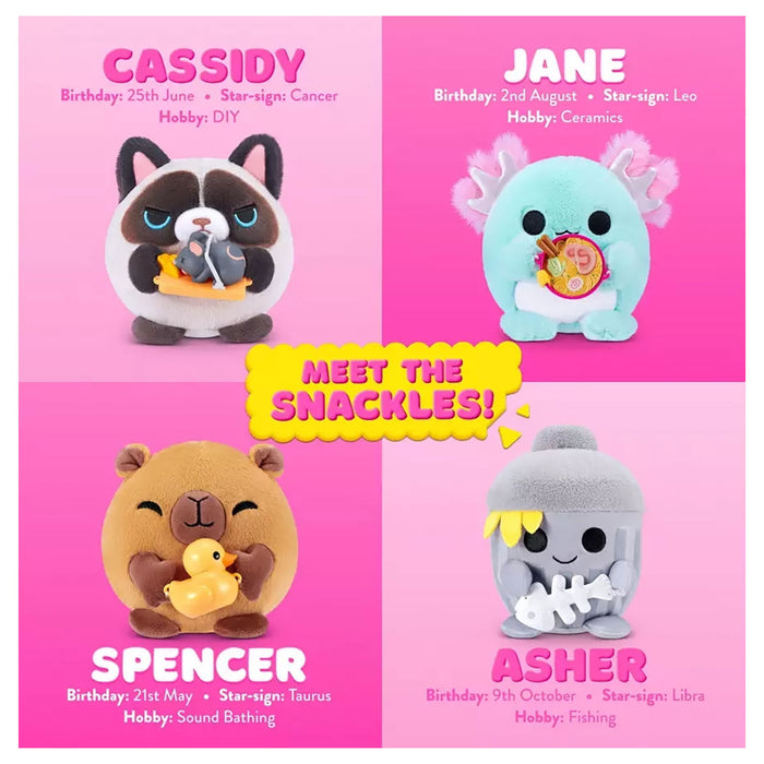 Snackles S2 Plush (styles vary)